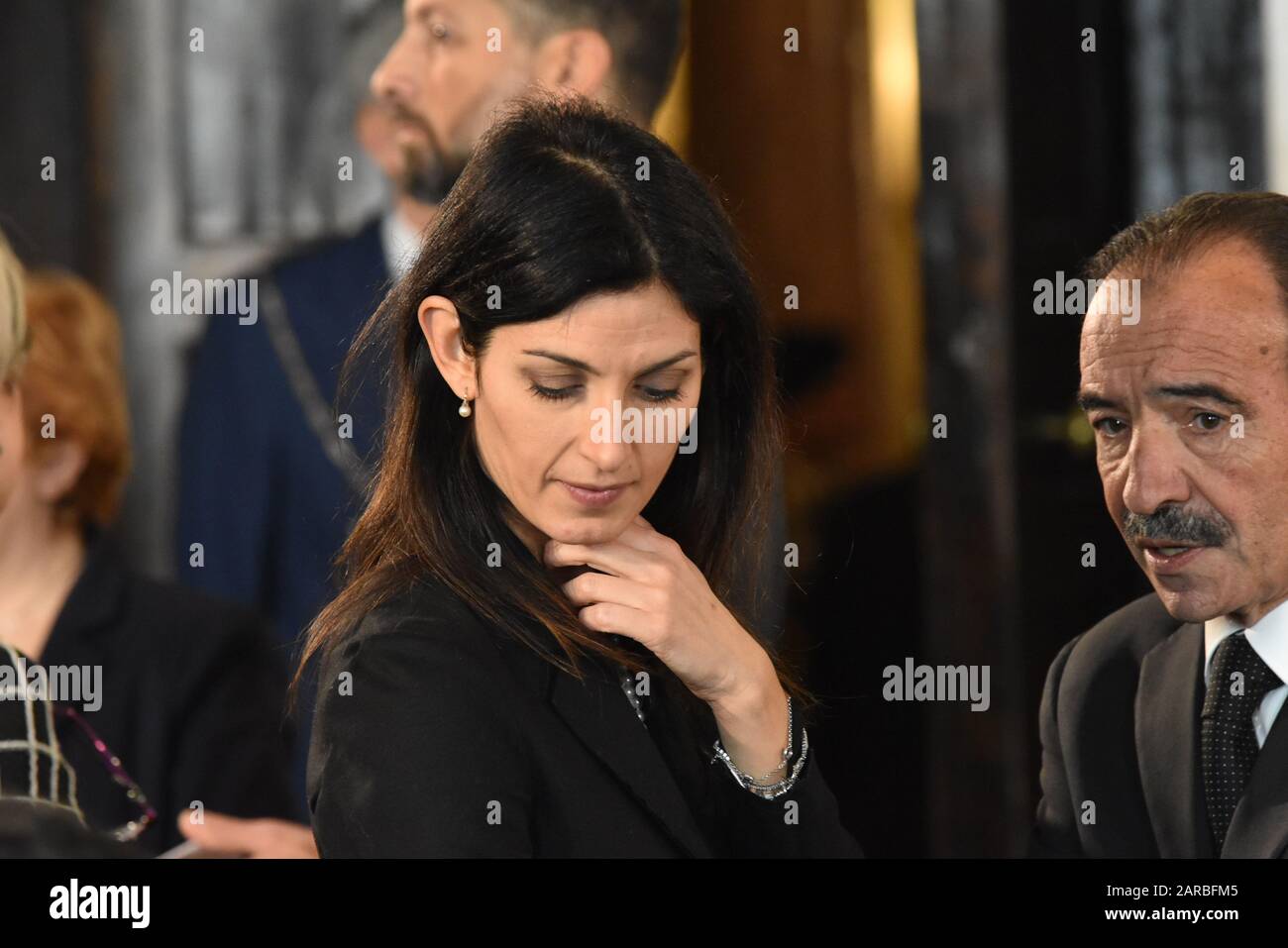 QUIRINALE-ROMA-GIORNATA DELLA MEMORIA Foto Stock