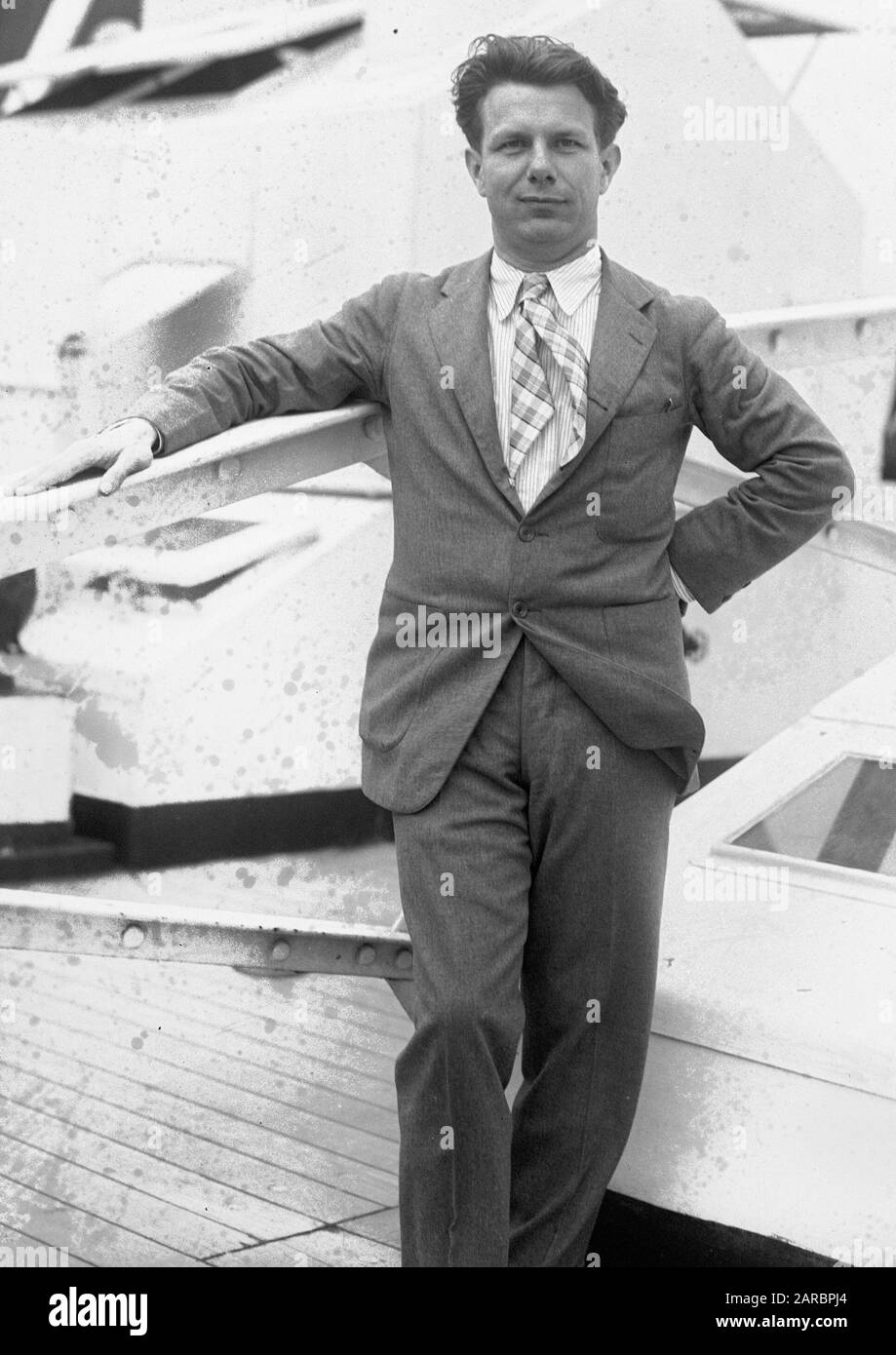 Norman BEL GEDDES (1893-1958) designer teatrale e industriale americano. Foto: Baines News Service Foto Stock