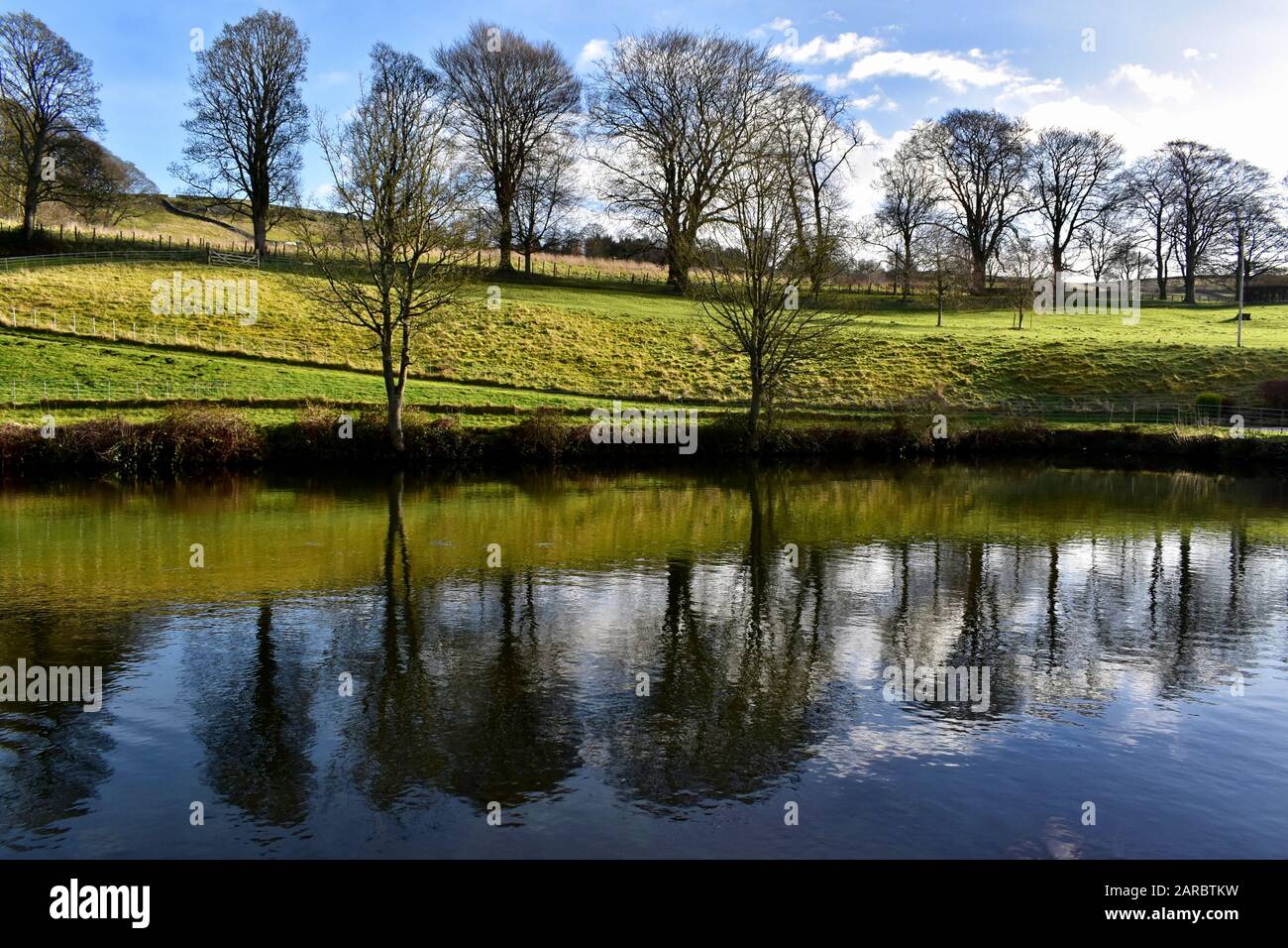 Diga Del Settler, Morton Orientale. Foto Stock