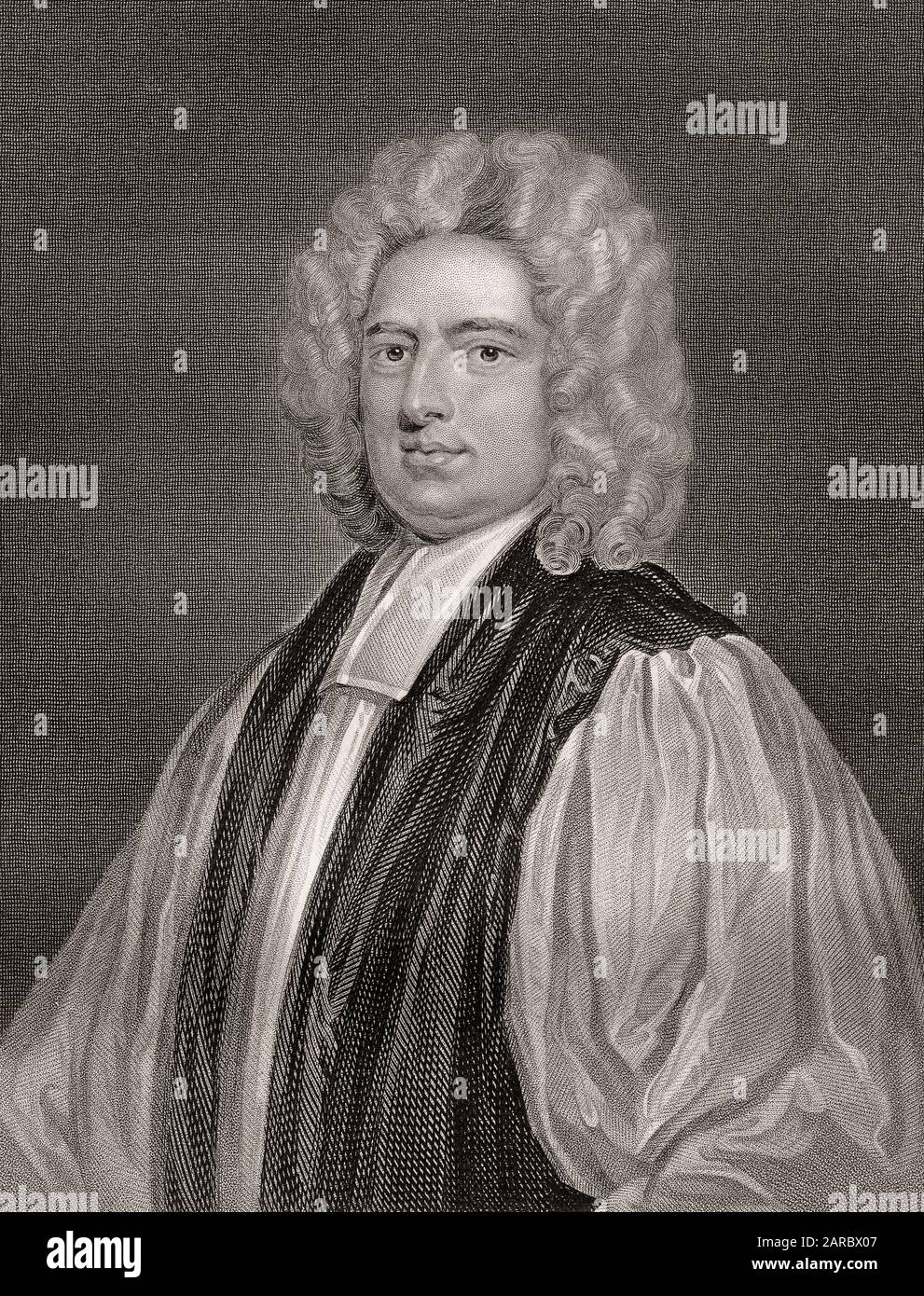 Francesco Atterbury, 1663-1732, un uomo inglese di lettere, politico e il vescovo Foto Stock