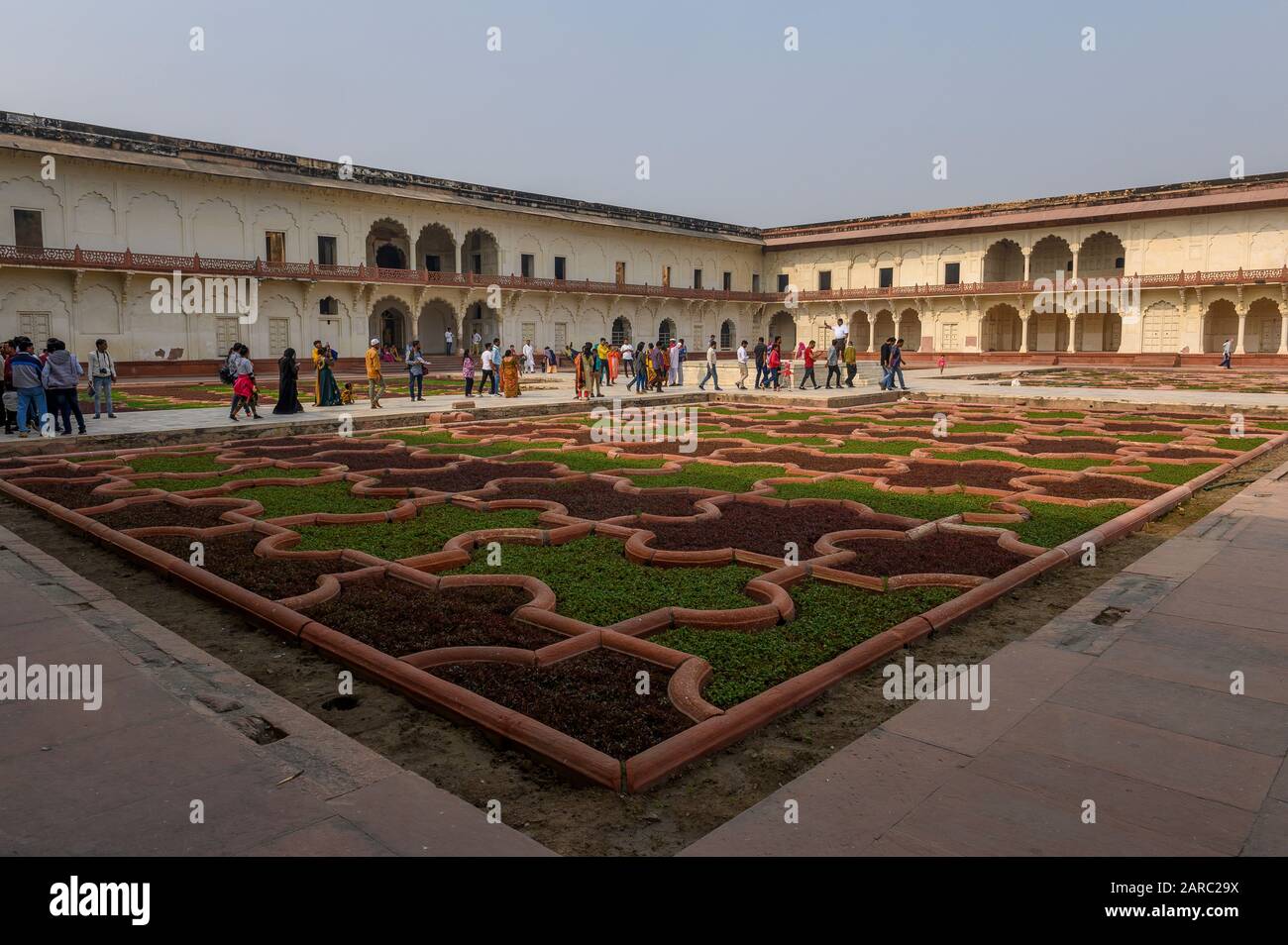 Agra Fort Agra, India Foto Stock