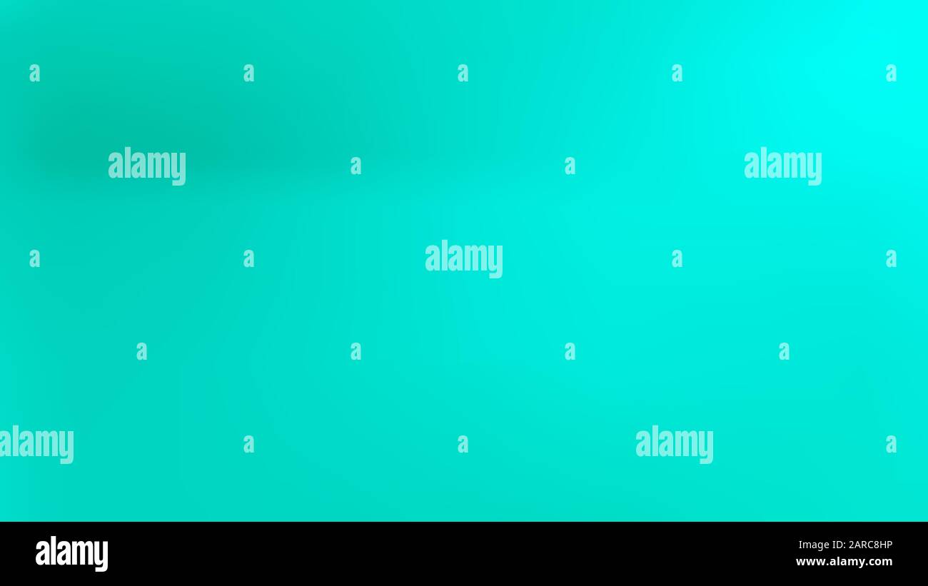 Acquamarina colorata sfumatura astratta sfondo. Facile da editare immagine vettoriale a colori breezy. Fantasia trendy e croccante. Cancella modello banner. Com Illustrazione Vettoriale