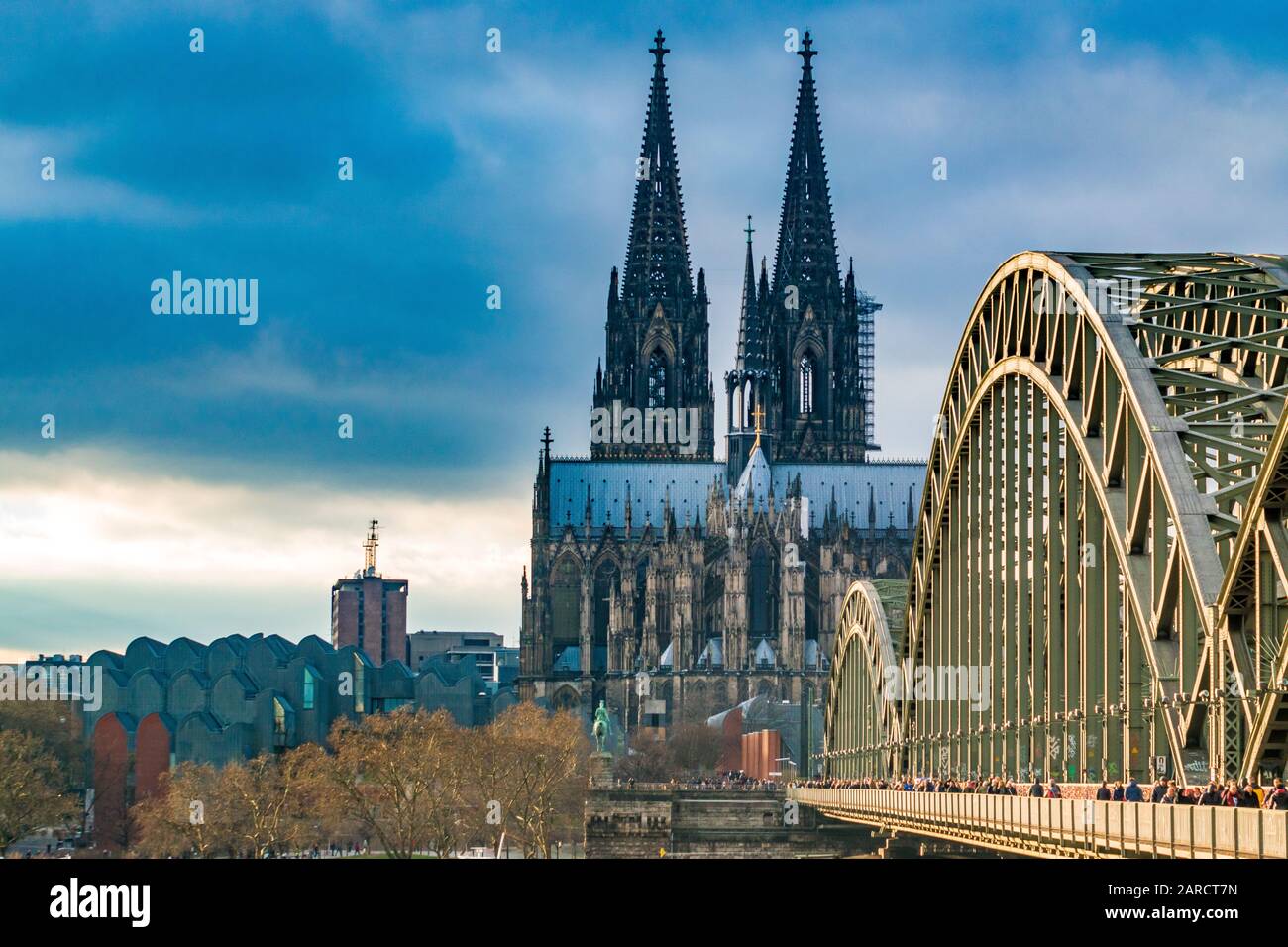 Kölner Dom Foto Stock