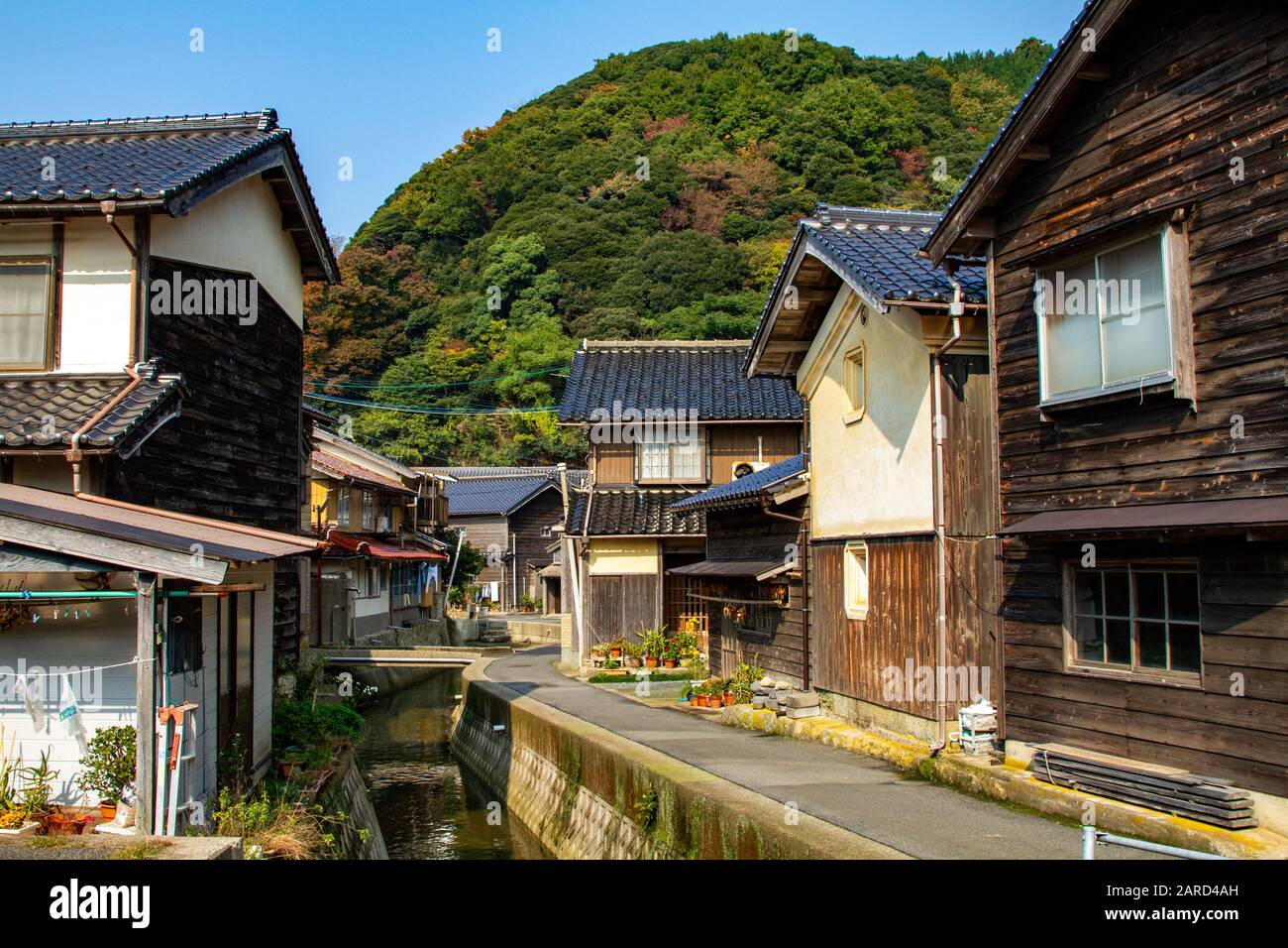 Toyooka (豊岡市, Toyooka-shi) è una città situata nella parte settentrionale della prefettura di Hyōgo, Giappone Foto Stock