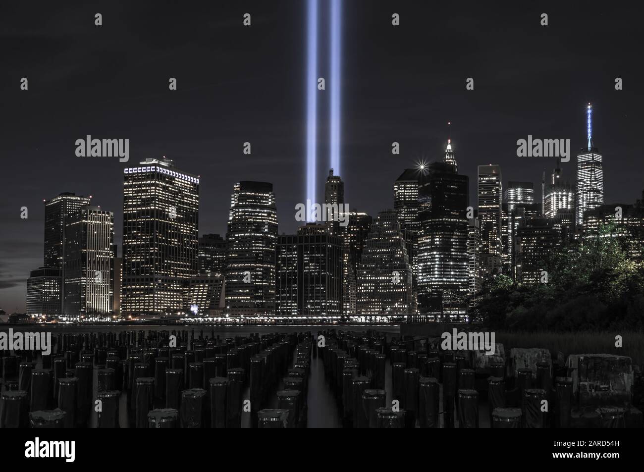 Omaggi In Light Color Key Foto Stock