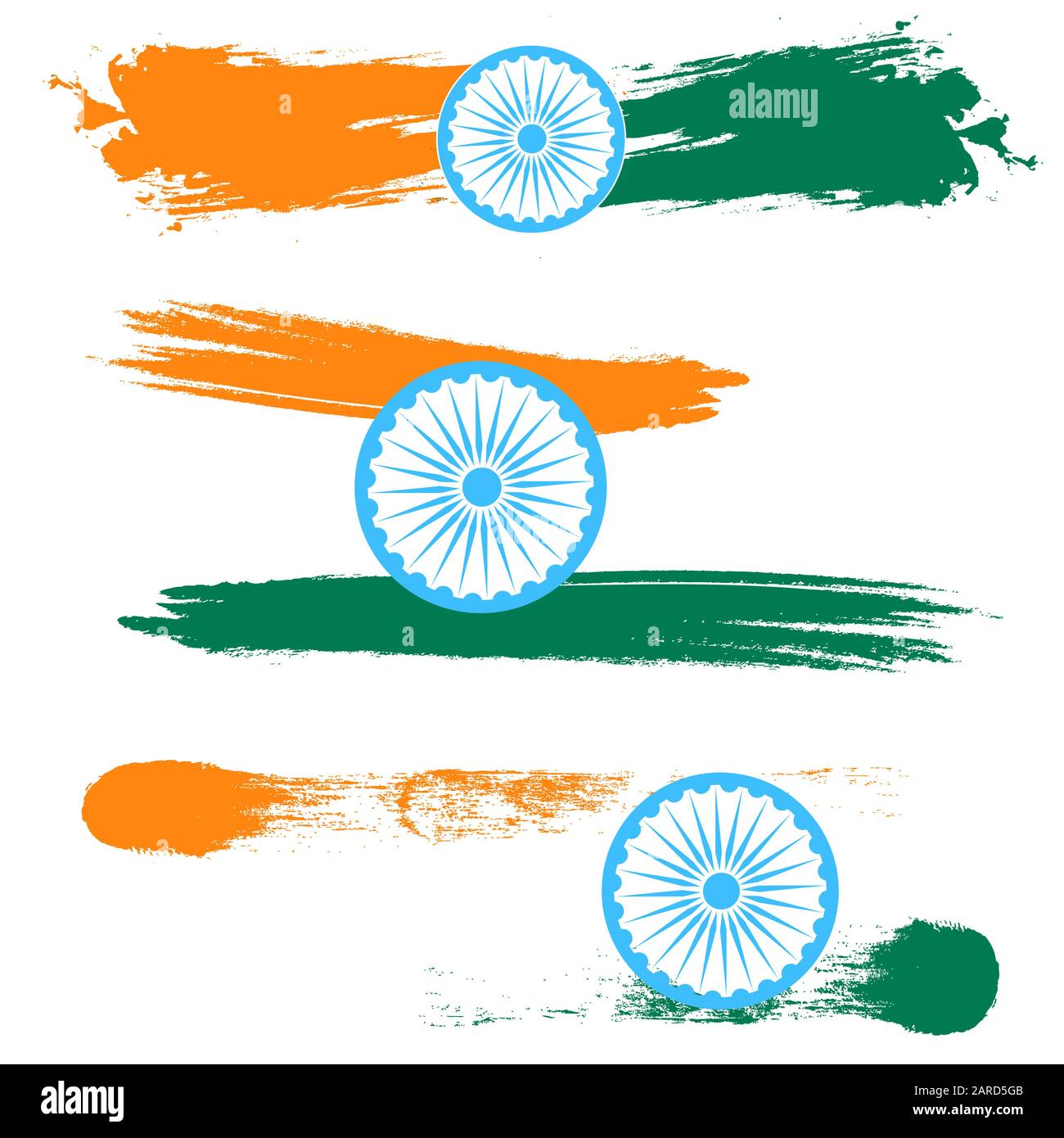 Illustrazione vettoriale del poster di celebrazione di un giorno Della Repubblica Indiana Felice o sfondo di banner. Illustrazione Vettoriale