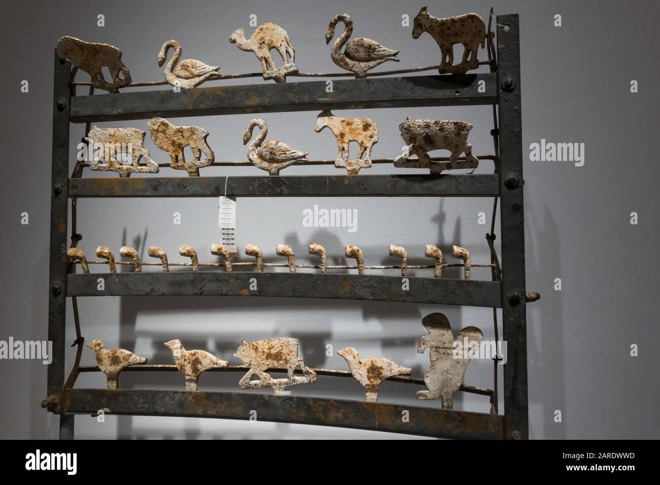 Antiquariato americano in anteprima all'asta presso Christie's Inc. Auction House, New York City, USA Foto Stock