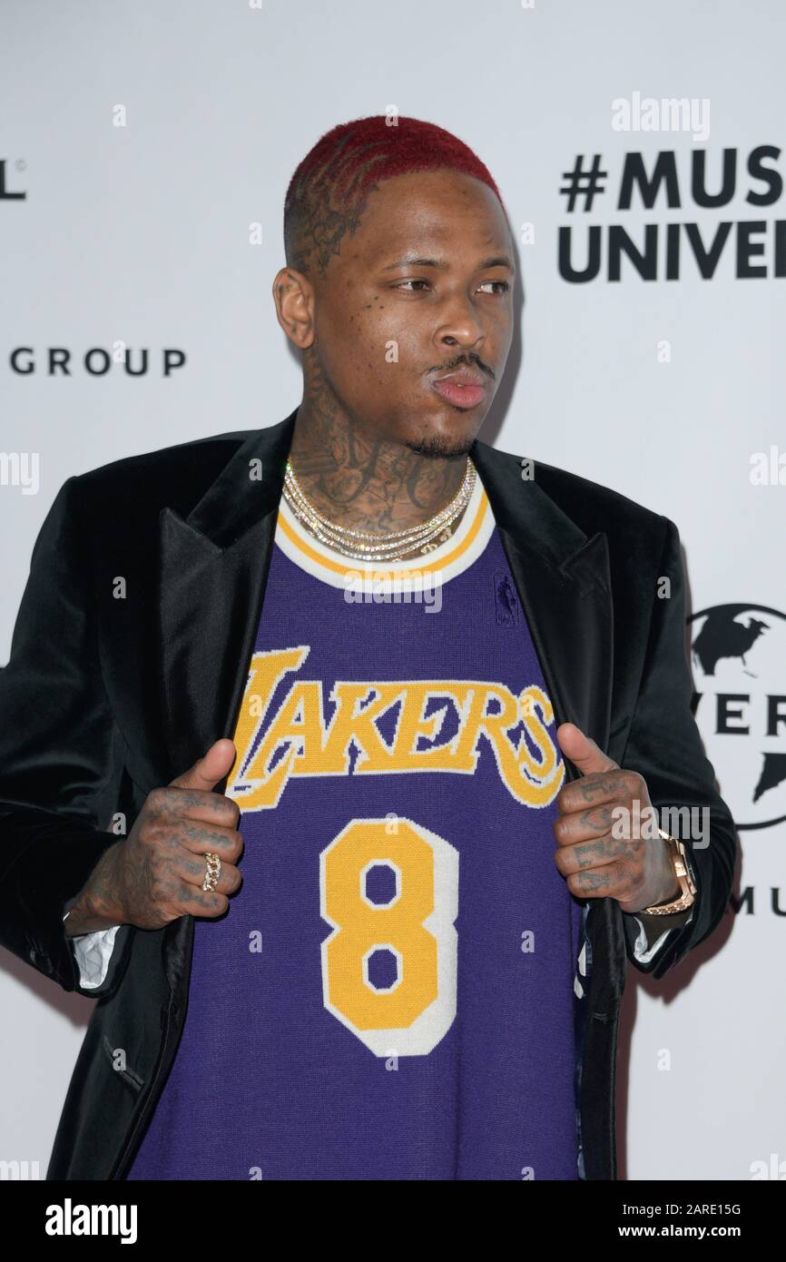 27 gennaio 2020, Los Angeles, California, USA: YG al Groupâ musicale universale:™s 2020 Grammy After Party al Rolling Greens di Los Angeles, California (Credit Image: © Charlie Steffens/ZUMA Wire) Foto Stock