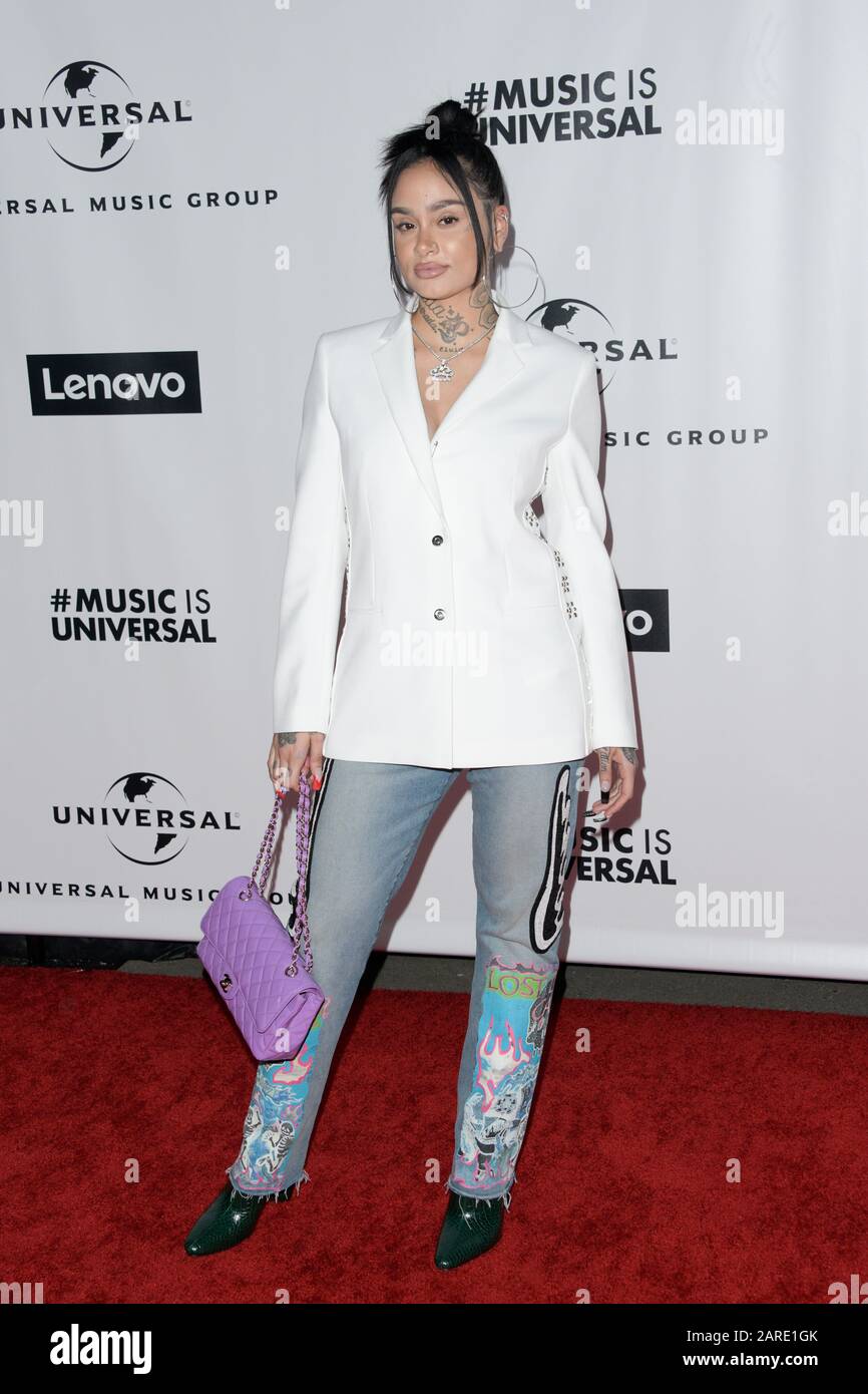 27 gennaio 2020, Los Angeles, California, USA: KEHLANI al Groupâ musicale universale€™s 2020 Grammy After Party al Rolling Greens di Los Angeles, California (Credit Image: © Charlie Steffens/ZUMA Wire) Foto Stock