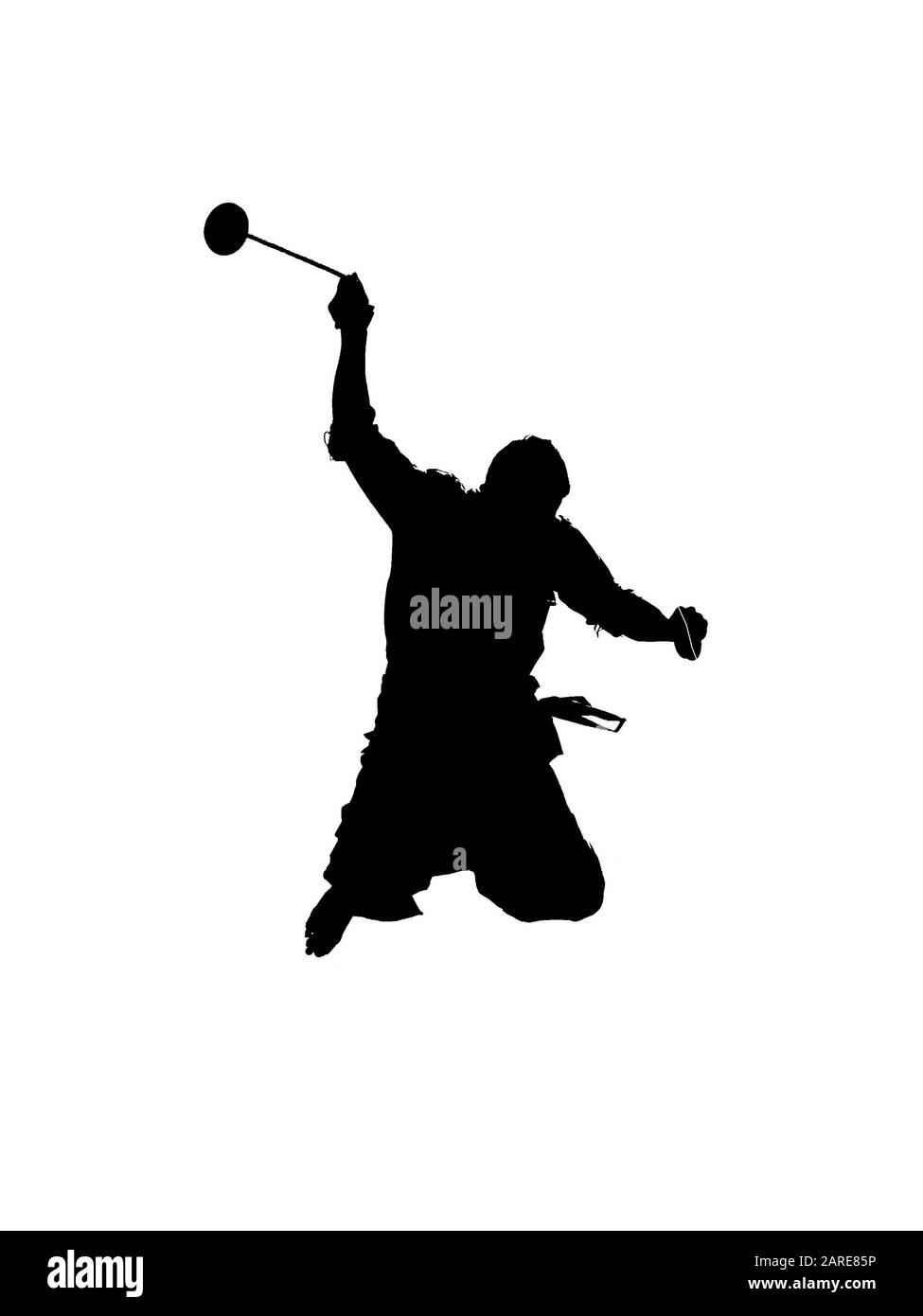 Salto della fede Foto Stock