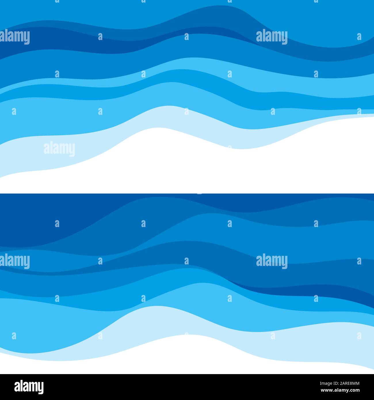 Abstract onda acqua illustrazione vettoriale sfondo design Illustrazione Vettoriale