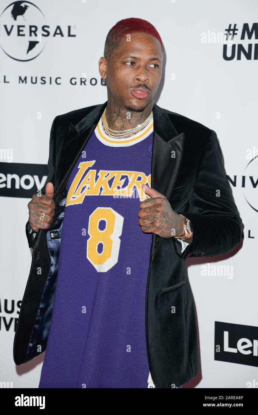 27 gennaio 2020, Los Angeles, California, USA: YG al Groupâ musicale universale:™s 2020 Grammy After Party al Rolling Greens di Los Angeles, California (Credit Image: © Charlie Steffens/ZUMA Wire) Foto Stock