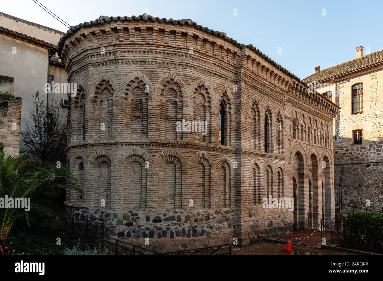 La Moschea del Cristo de la Luz a Toledo, Spagna. Foto Stock