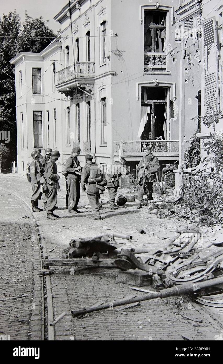 Battaglia di Arnhem Foto Stock