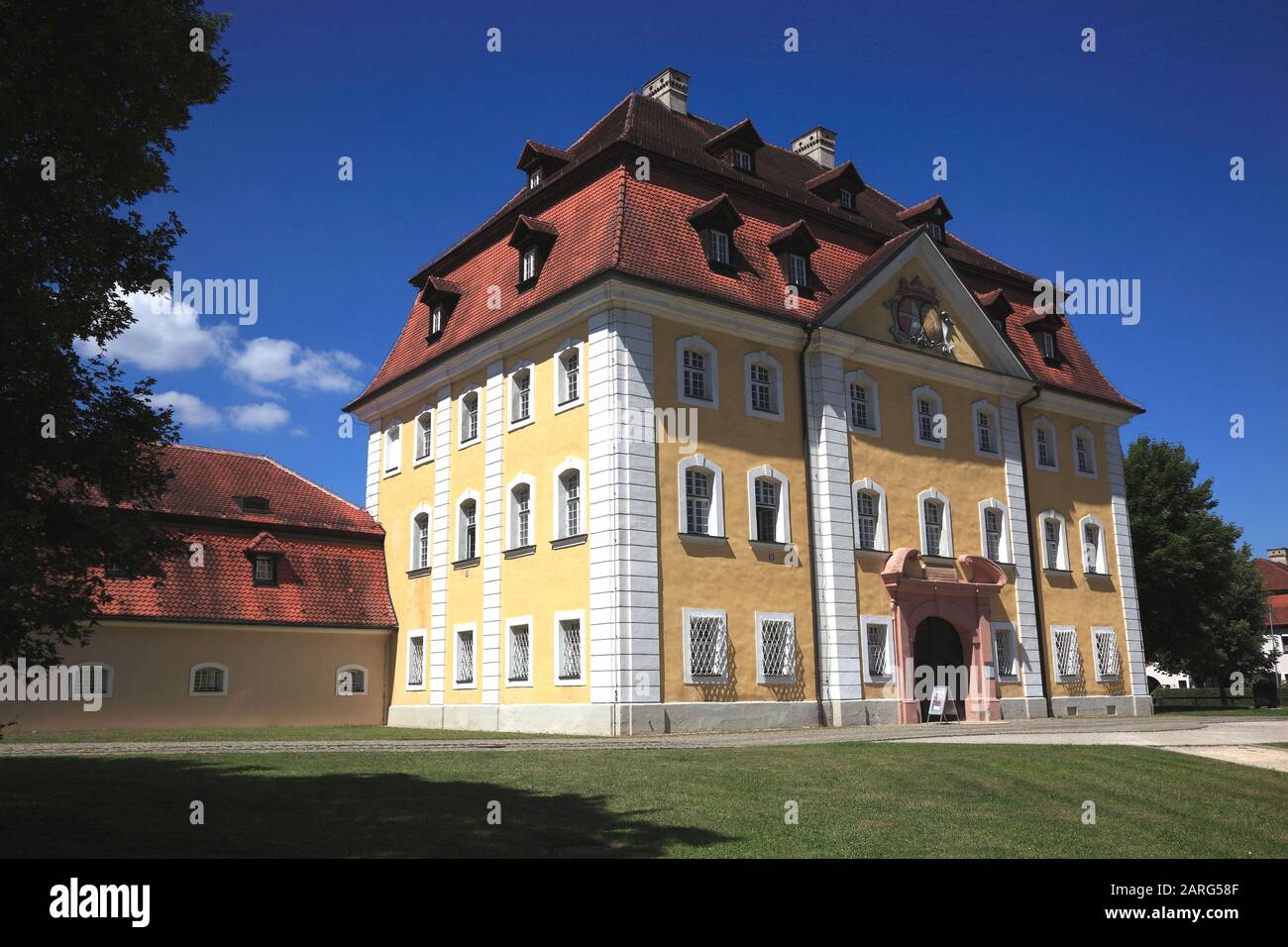 Schloss Theuern, Theuern, Gemeinde Kümmersbruck, Landkreis Amberg-Sulzbach, Bergbau- Und Industriemuseum Ostbayern, Oberpfalz, Bayern, Deutschland / Foto Stock