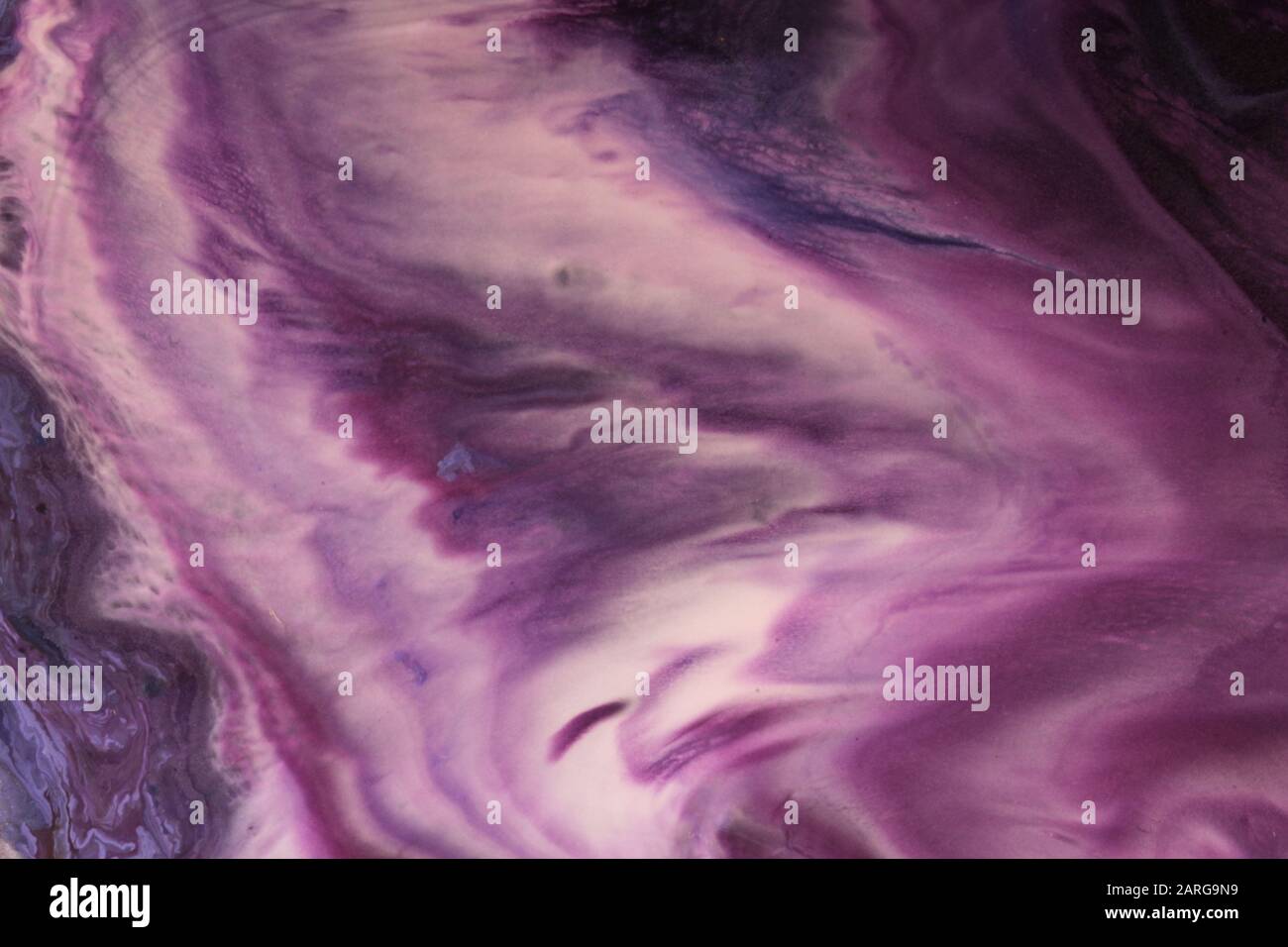 Cera Fusa Crayon Abstract Swirl Texture Foto Stock