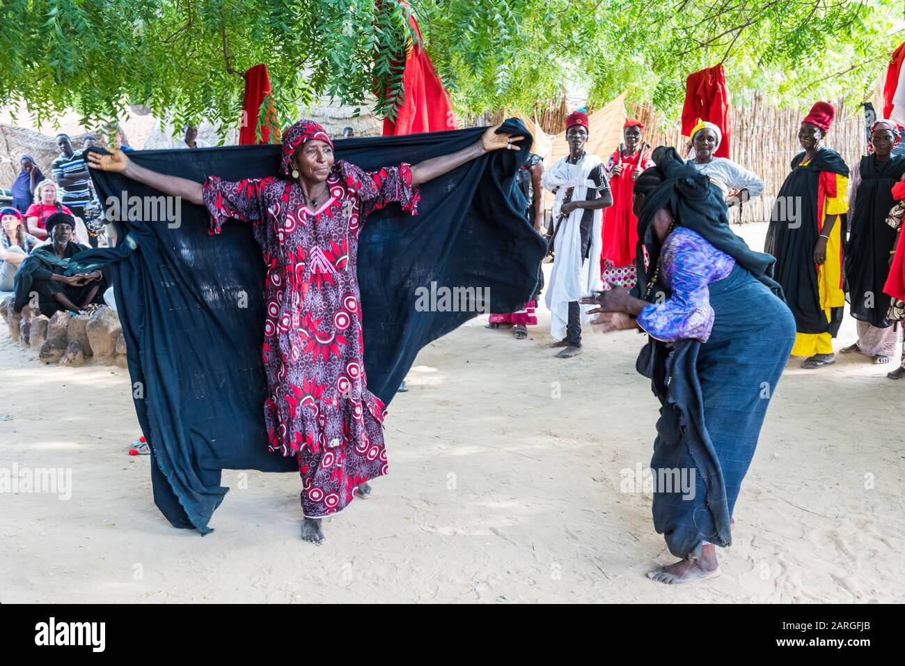 Cerimonia Voodoo A Dogondoutchi, Niger, Africa Occidentale, Africa Foto Stock