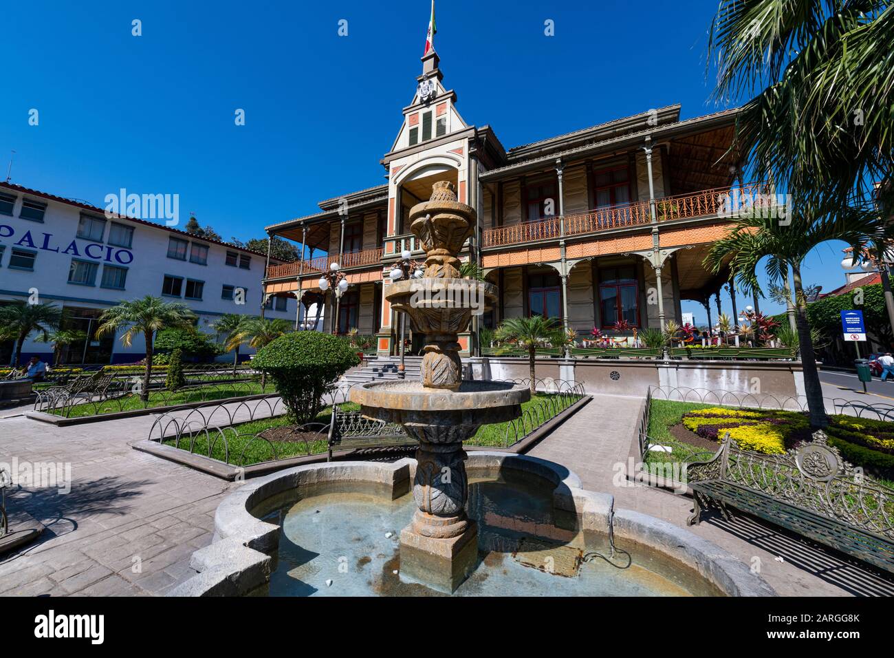 L'Art Nouveau Palacio De Hierro, Orizaba, Veracruz, Messico, Nord America Foto Stock