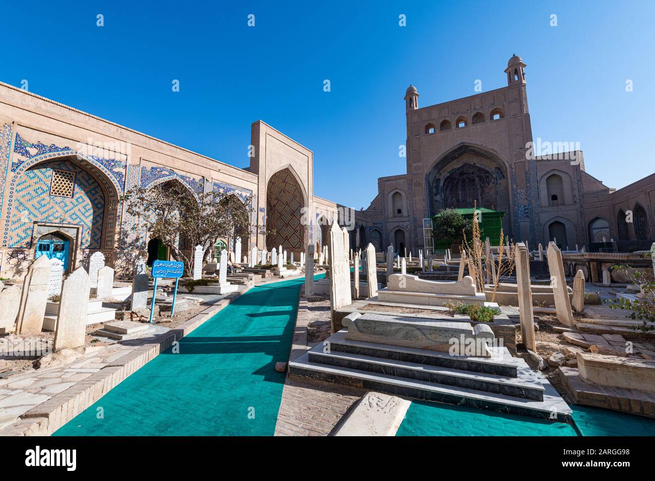 Santuario Di Khwaja Abd Allah, Herat, Afghanistan, Asia Foto Stock