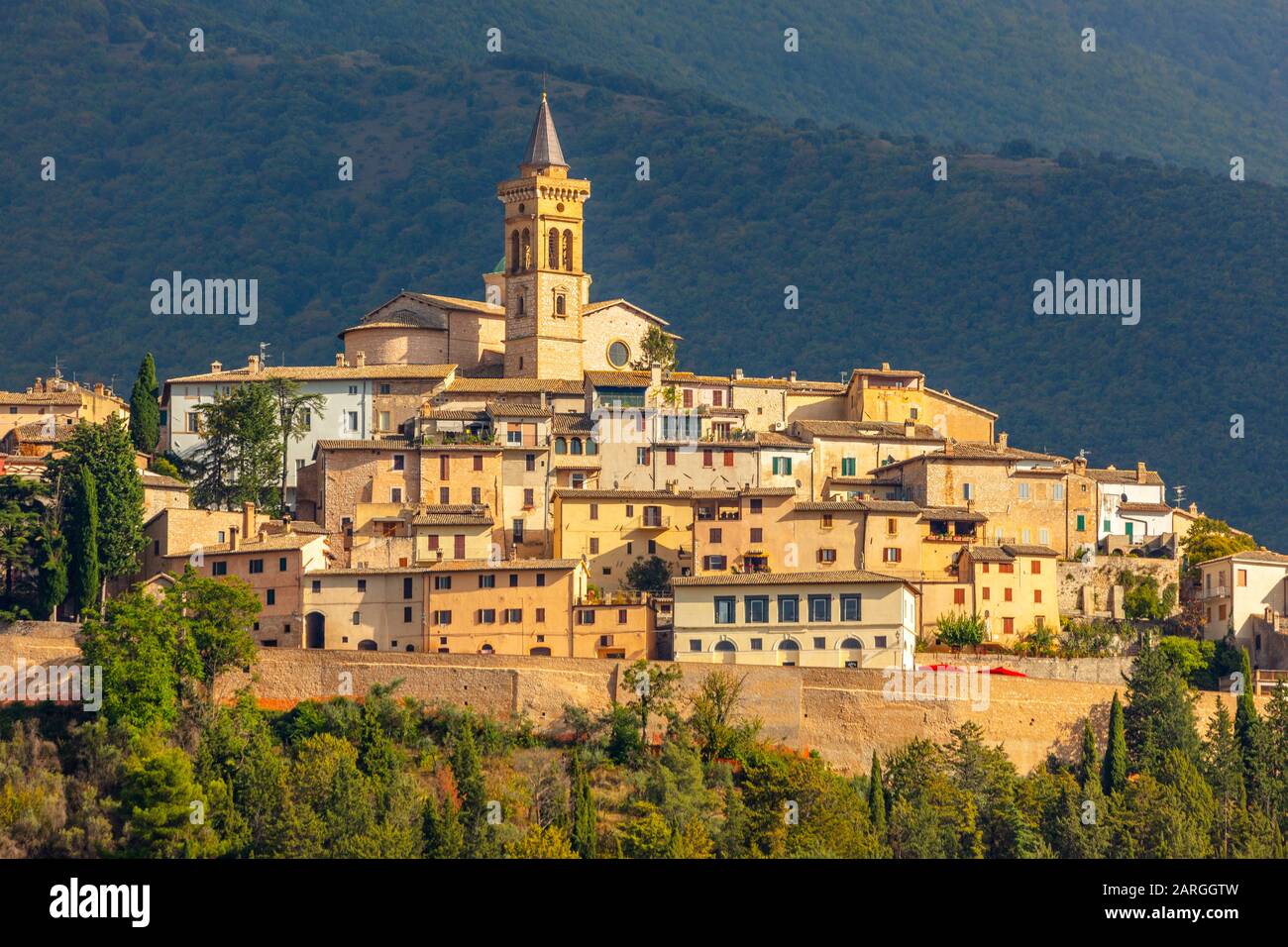 Trevi, Perugia, Umbria, Italia, Europa Foto Stock