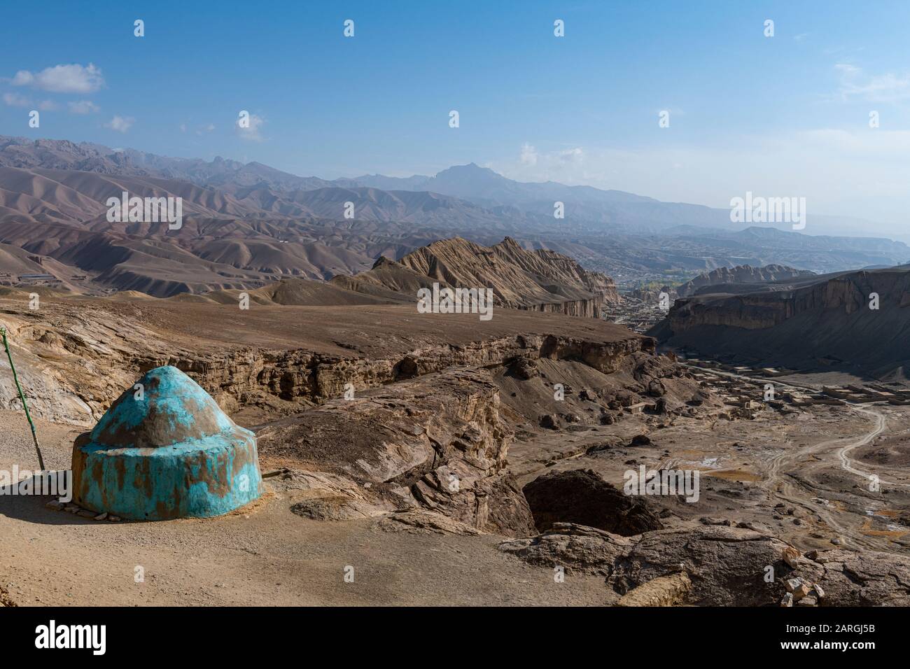 Darya Ajdahar (Valle Del Drago), Bamyan, Afghanistan, Asia Foto Stock