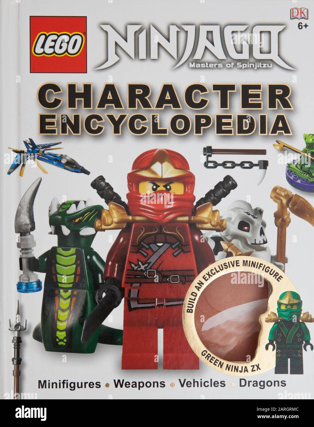 Un libro Lego Foto Stock