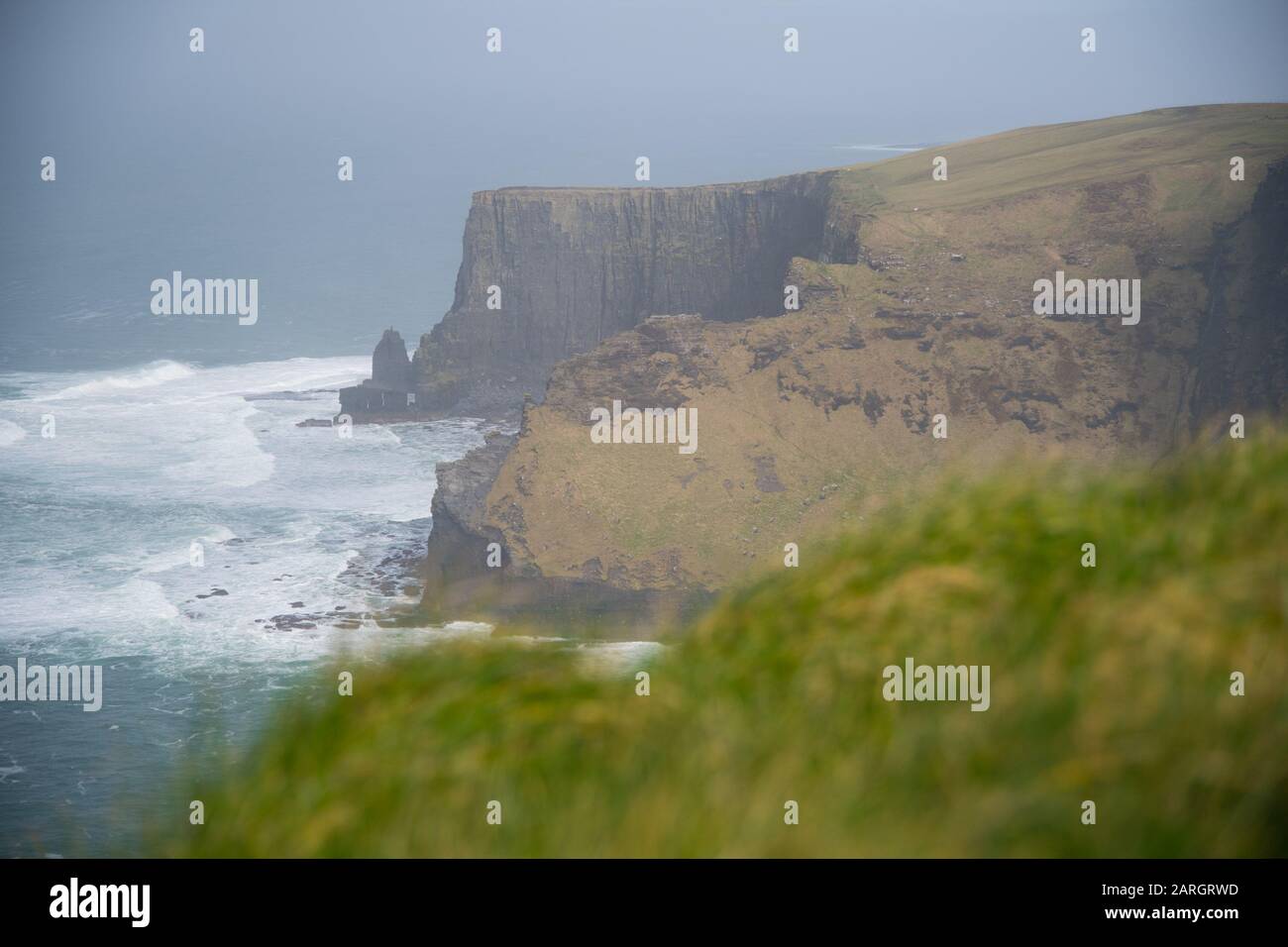 Irland. 19th febbraio 2018. Irlanda 2018: Impressioni Irlanda - Febbraio - 2018 scogliere di Moher | utilizzo credito mondiale: DPA/Alamy Live News Foto Stock