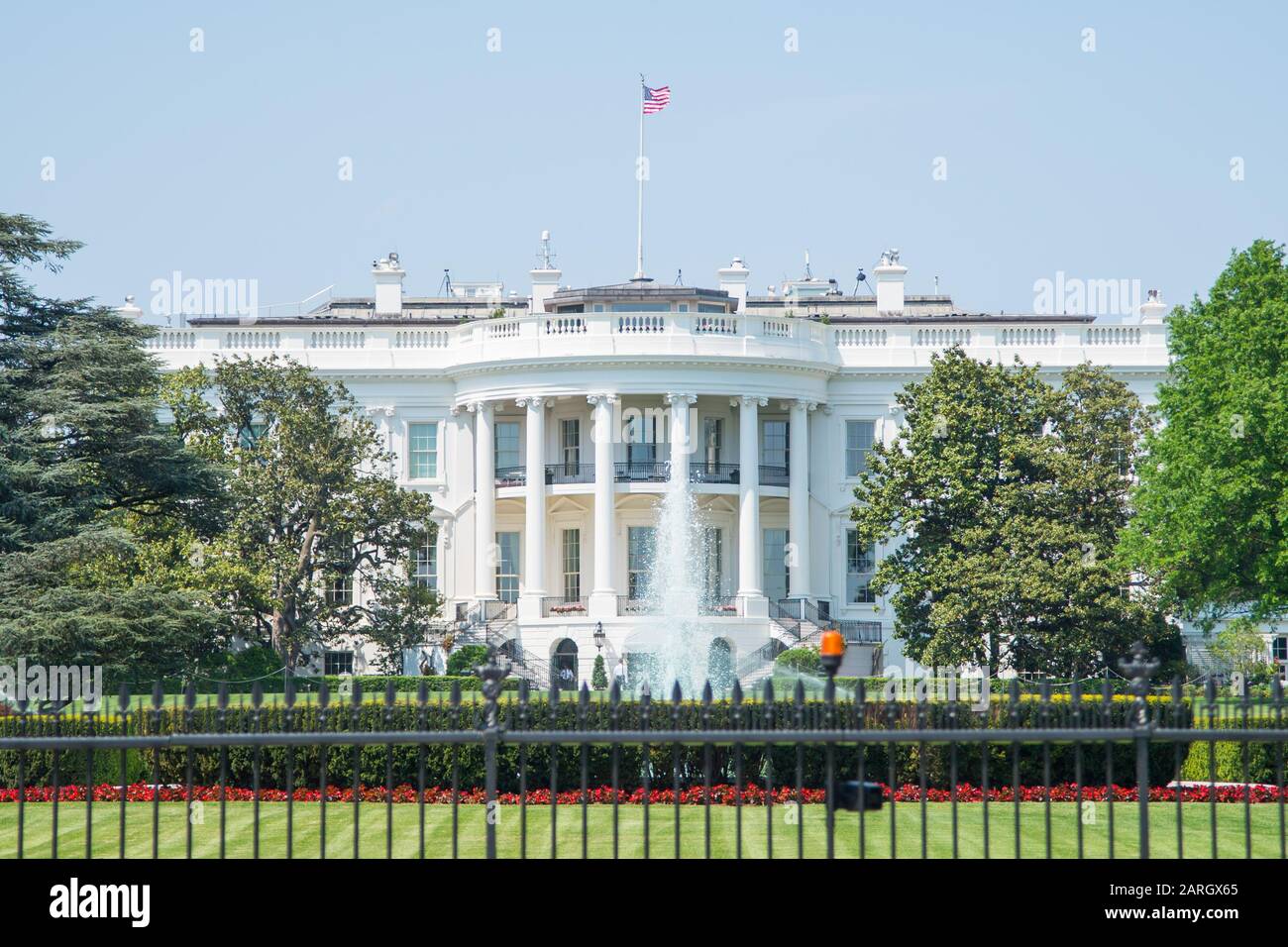 Washington, Usa Maggio 2018: Impressioni Washington - Maggio 2018 Washington Dc Weivues Haus / White House / Weisses Haus | Utilizzo In Tutto Il Mondo Foto Stock