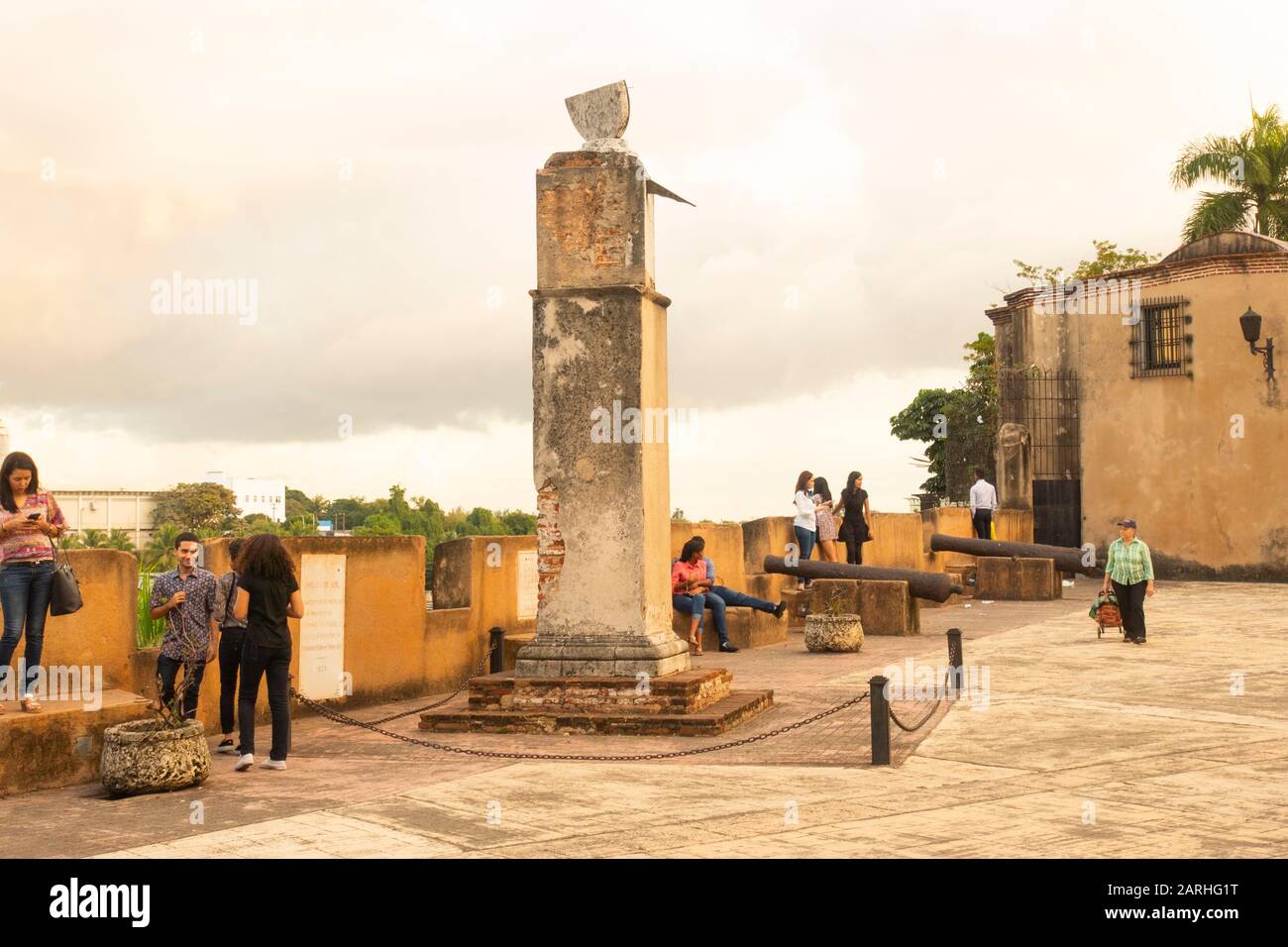 Fortaleza Ozama Santo Domingo Repubblica Dominicana Foto Stock