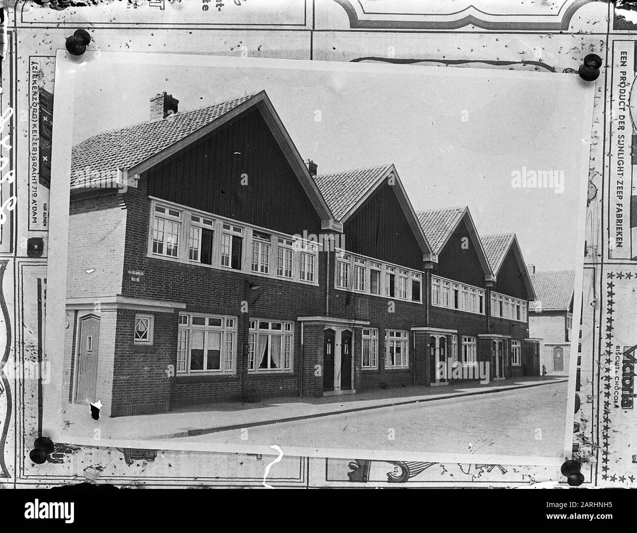 La casa di famiglia Data: 14 agosto 1947 Parole Chiave: Casa Foto Stock