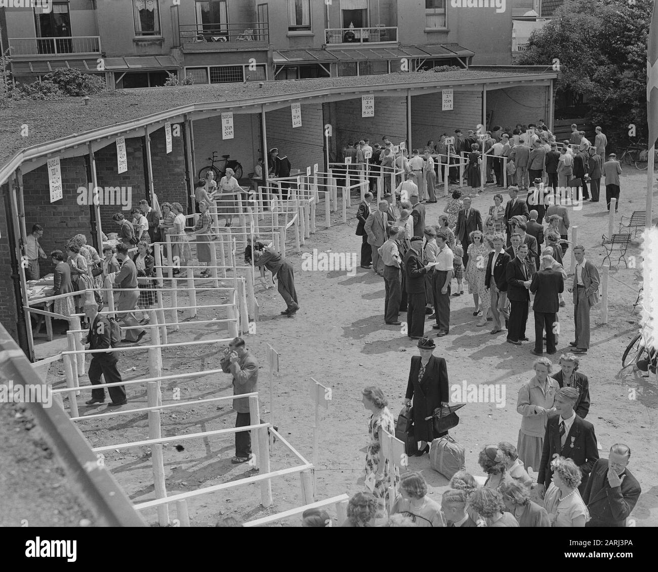 Stampa di quattro giorni alla data di registrazione: 23 luglio 1951 Parole Chiave: Registrazioni Foto Stock