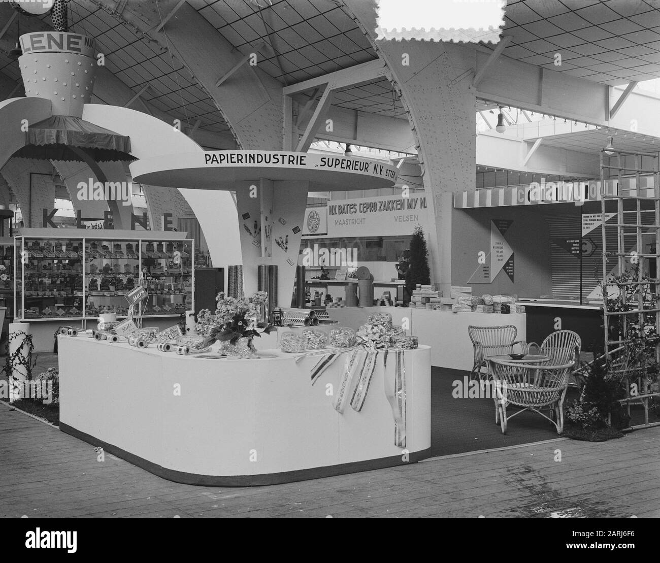 Sugar exhibition stands NV Superieur Data: 27 aprile 1952 Parole Chiave: Mostre di zucchero, stand Foto Stock