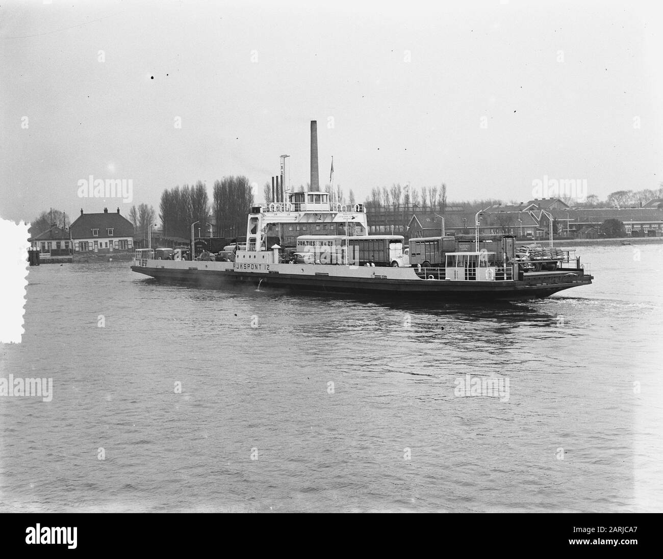 Commissioning Donaupont Data: 21 Dicembre 1953 Parole Chiave: Commissioning, Traghetto Foto Stock