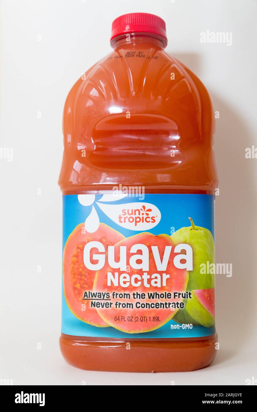 Princeton, Pennsylvania, 28 Gennaio 2020:Sun Tropics Guava Nettare - Immagine Foto Stock