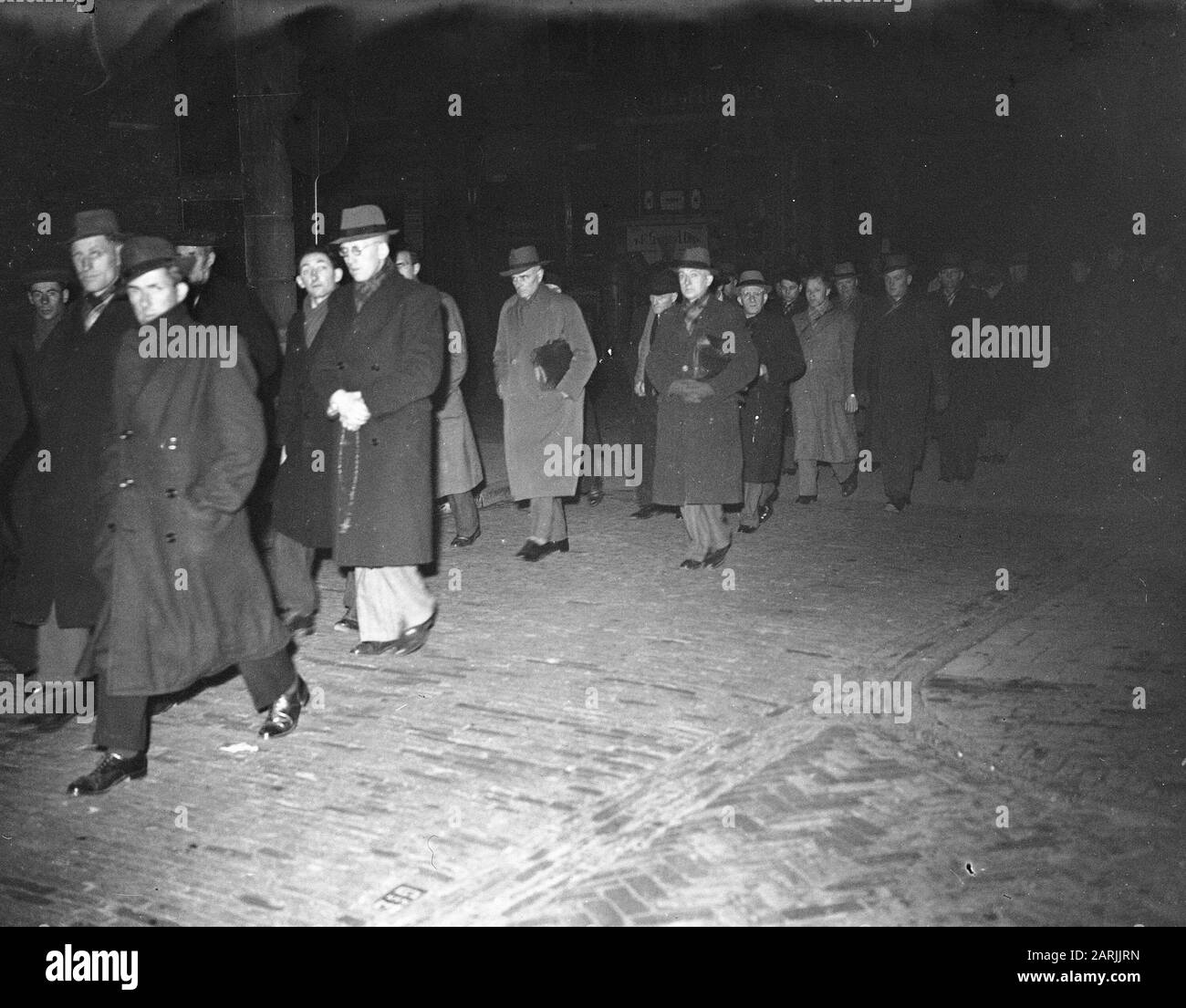 Silent omgang Data: 26 Febbraio 1948 Parole Chiave: Commemorazioni Nome dell'istituzione: Silent Omgang Foto Stock