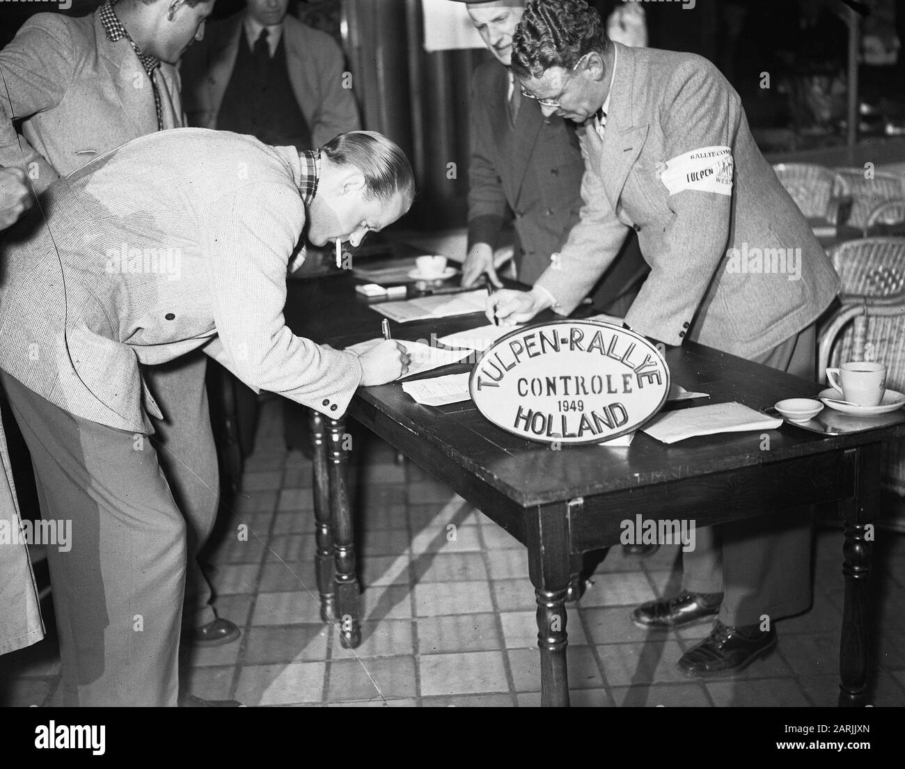 Team Wunser (1st campione olandese) Data: 27 aprile 1949 Parole Chiave: Champions Foto Stock