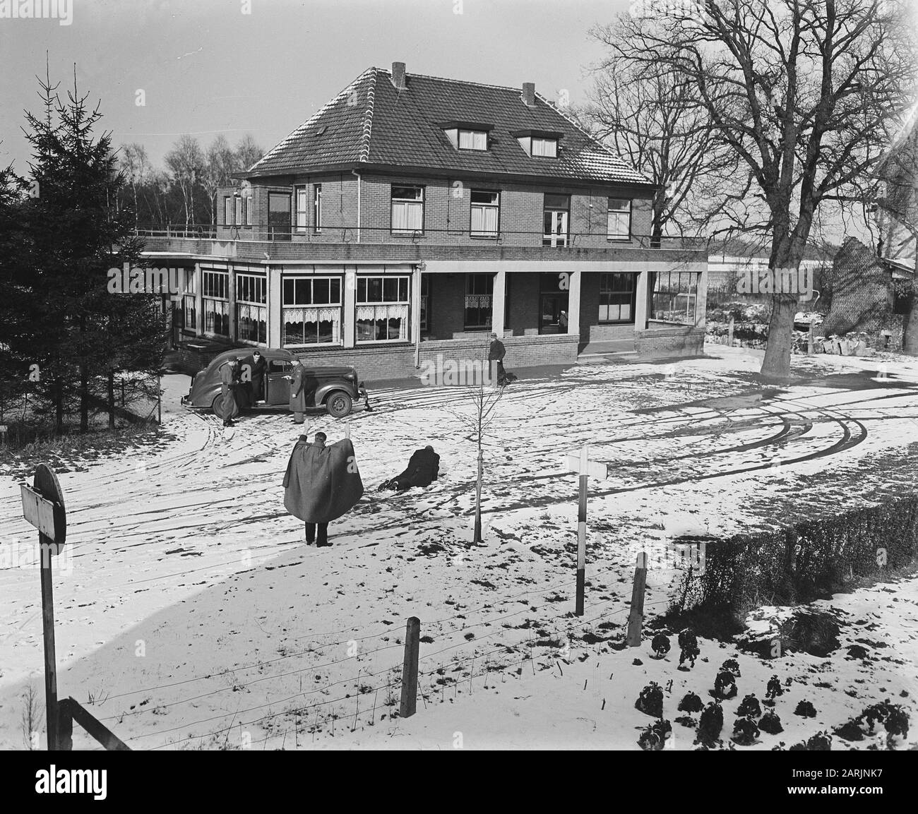 Border Incident Venlo; Reconstruction With Lemmens Data: 20 February 1948 Parole Chiave: Reconstructure Foto Stock