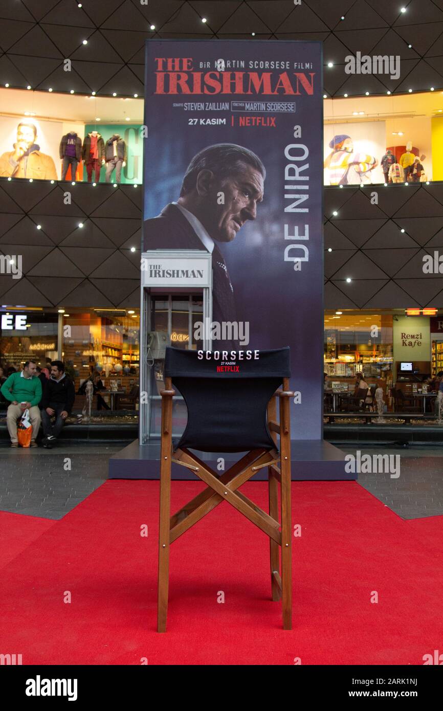 Direttore di Martin Scorsese in Netflix evento per il film dell'Irishman. Foto Stock