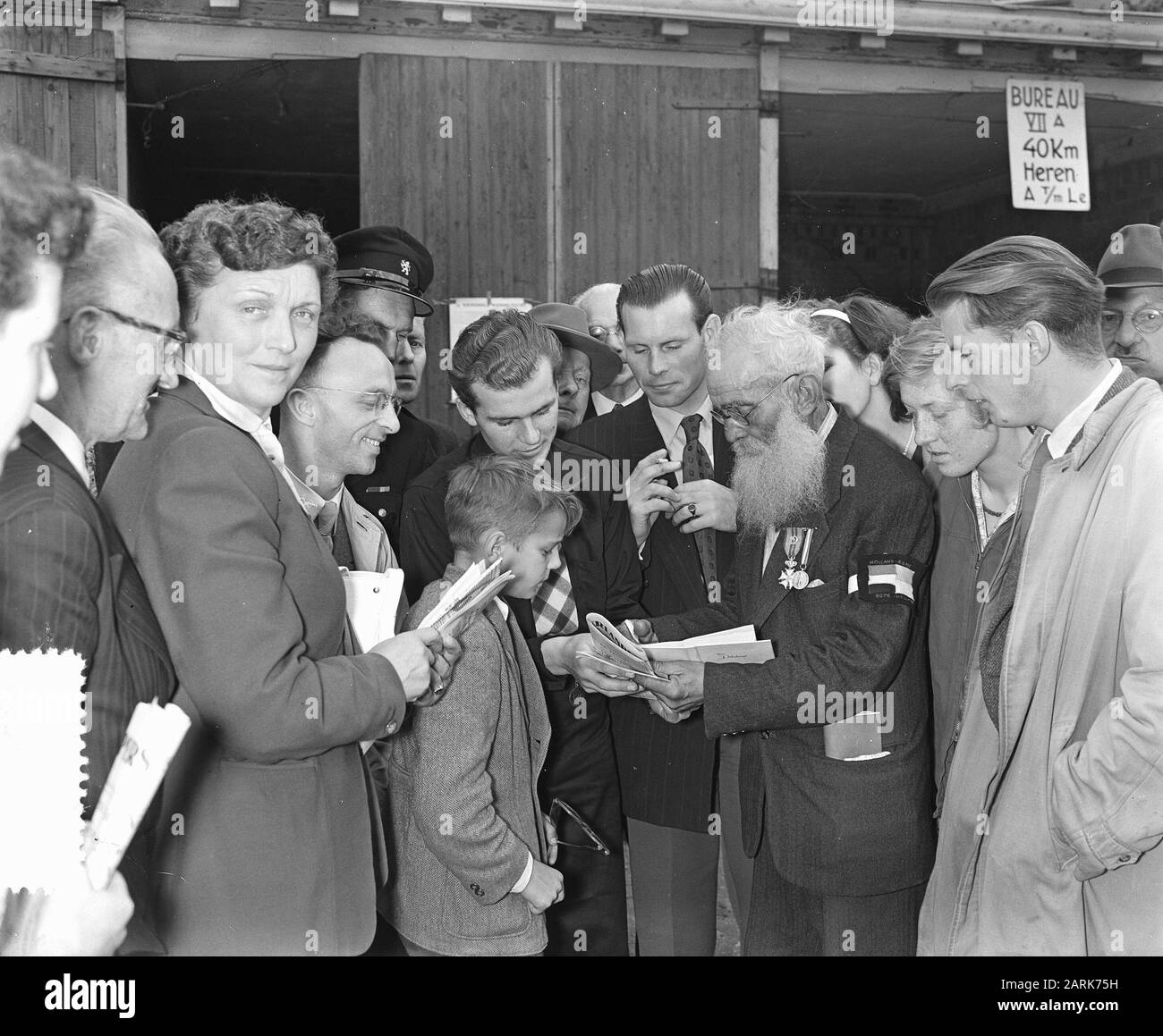 Tavole di preparazione quattro giorni marce distanza Data: 26 luglio 1954 Parole Chiave: FOREDays, preparazione immagini Foto Stock