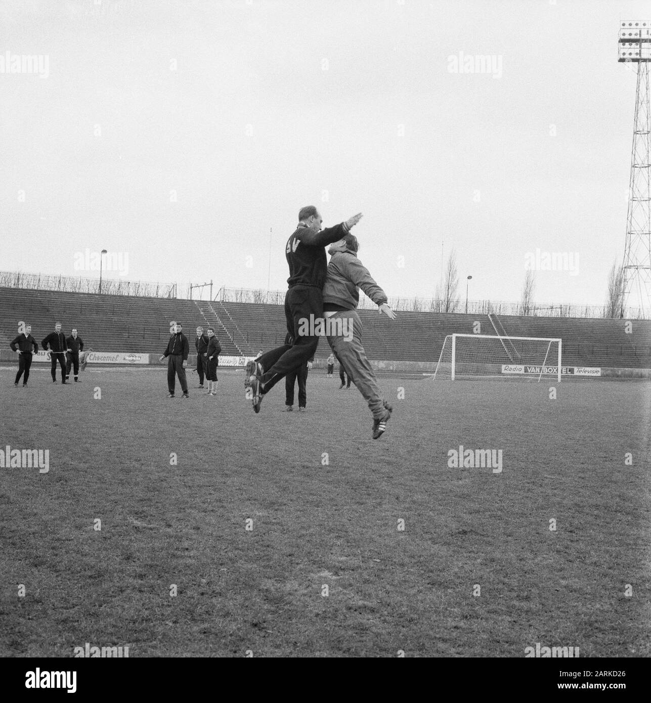 Training di selezione per il team olandese Data: 29 marzo 1962 Parole Chiave: Team, selezioni, corsi di formazione Foto Stock