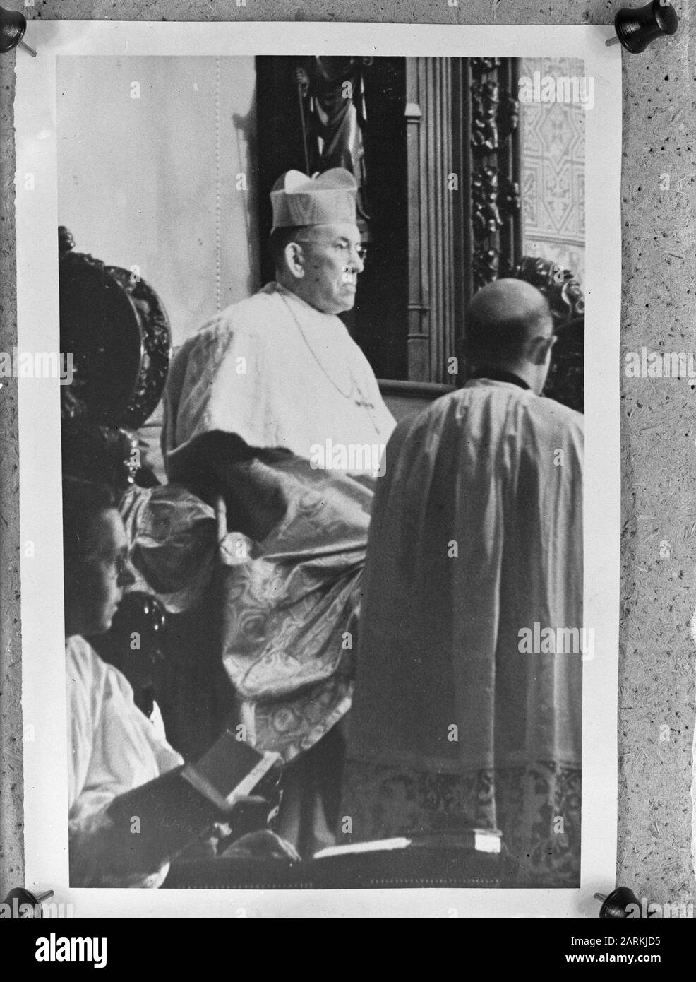 Cardinal De Jong Datate: 28 Febbraio 1946 Parole Chiave: Cardinal Foto Stock