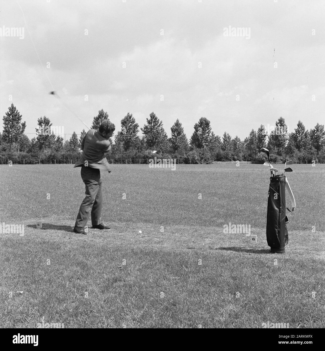 Campi da golf, veluwse golfsclub Data: 1971 Località: Apeldoorn, Gelderland Parole Chiave: Campi da golf Nome Persona: Veluwse golfsclub Foto Stock