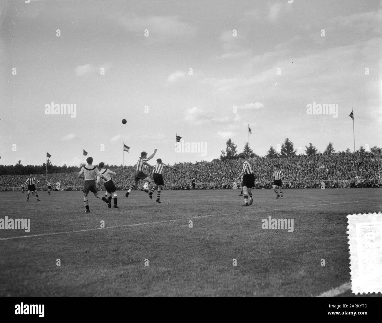 Calcio Eindhoven contro DOV, campione olandese di Eindhoven Data: 27 giugno 1954 Parole Chiave: Champions, sport, football Nome Della Persona: Dov, eindhoven Foto Stock