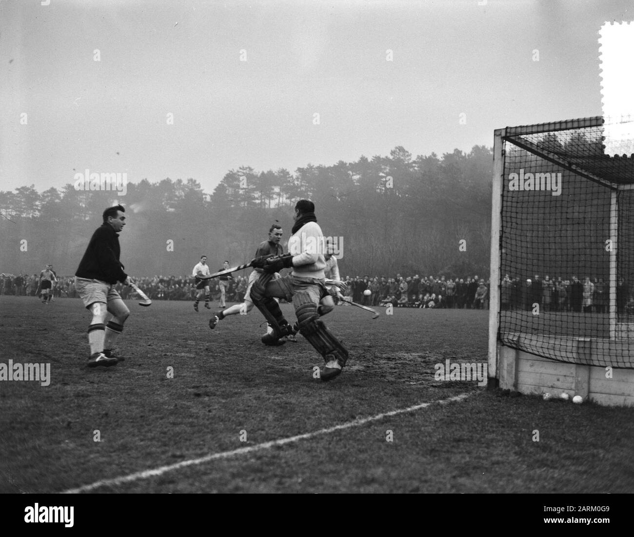 Hockey HHHIC vs. Già classe di 1 anno: 29 gennaio 1956 Località: Già parole Chiave: Hockey, campione Foto Stock