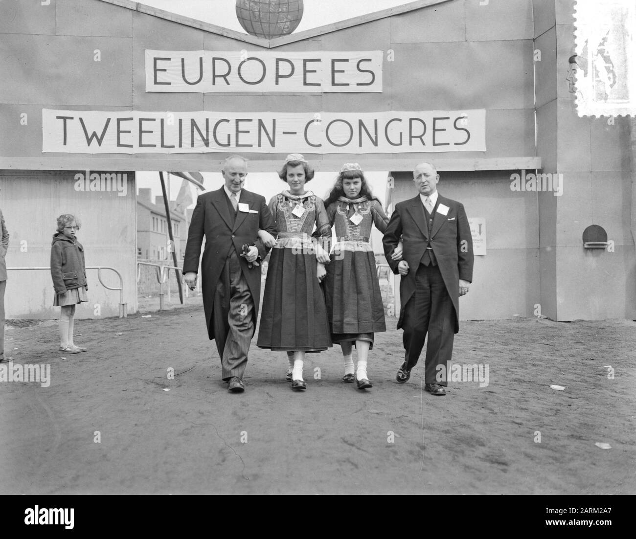 International Gemini Congress At Oirschot Data: 22 Maggio 1955 Località: Oirschot Parole Chiave: Congressi, Gemelli Foto Stock