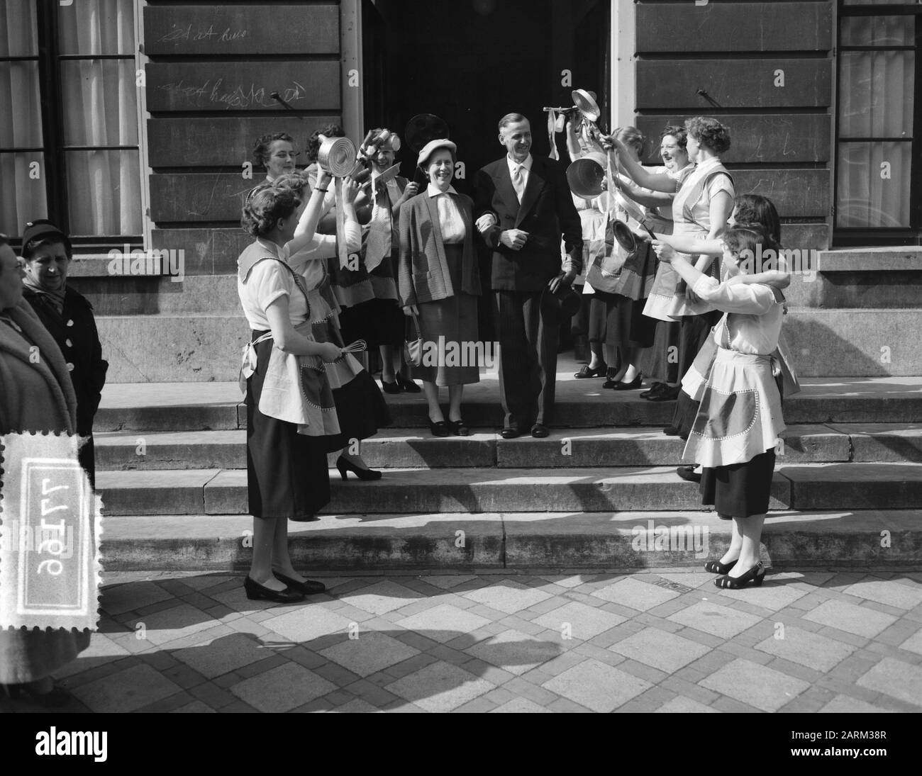 Orchestra Delle Famiglie Orchestra Utrecht Data: 26 Aprile 1956 Località: Utrecht Parole Chiave: Orchestre, Matrimoni Foto Stock
