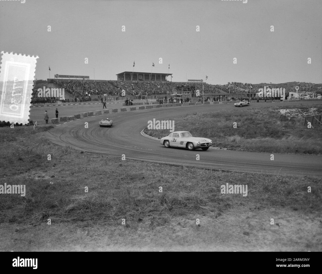Sportwagenraces Zandvoort Data: 21 Maggio 1956 Località: Noord-Holland, Zandvoort Parole Chiave: Sport Auto Da Corsa Foto Stock