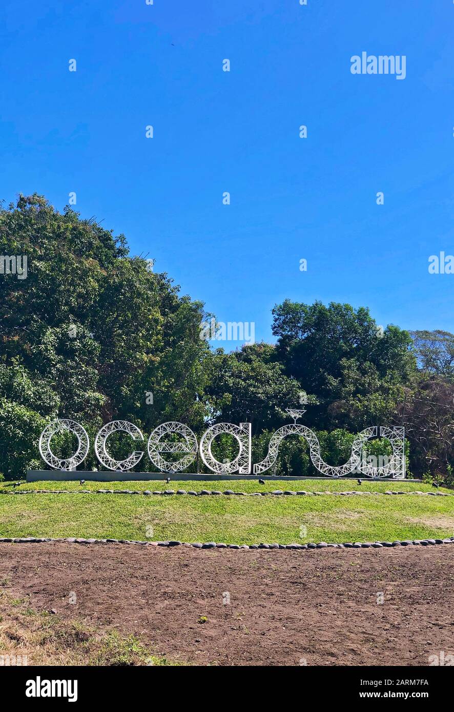 Oceana, un resort all-inclusive sulla costa del Pacifico del Guatemala Foto Stock