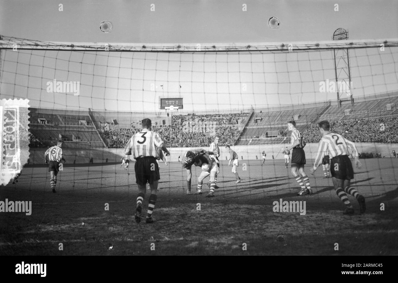 DWVA vs. Sparta 2-2 Data: 29 Novembre 1959 Parole Chiave: Sport, football Nome istituto: Sparta Foto Stock