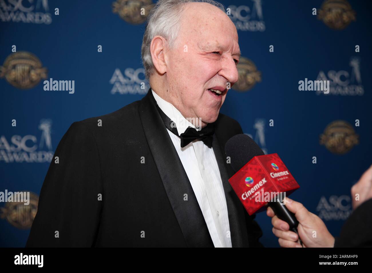 Werner Herzog partecipa alla 34th Annual American Society of Cinematographers ASC Awards alla Ray Dolby Ballroom di Los Angeles, California, USA, il 25 gennaio 2020. Foto Stock